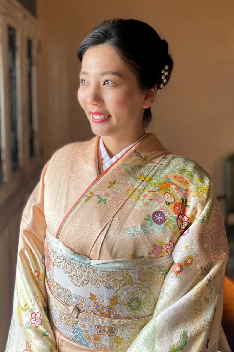 訪問着、ヘア 30代女性